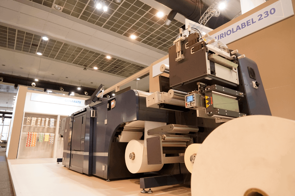 AccurioLabel 230 en Labelexpo Europe 2019