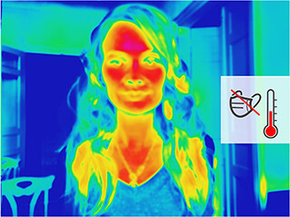 cámara termográfica
