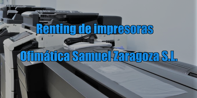 Alquiler de impresora Láser Color