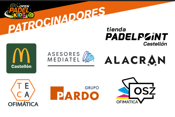 Patrocinadores oficiales Open Padel Tour
